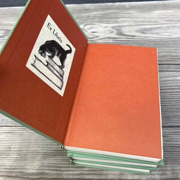 D.H. Lawrence Novels, Set of Three Books, Green Vintage Hardcovers - Picture 6 of 9